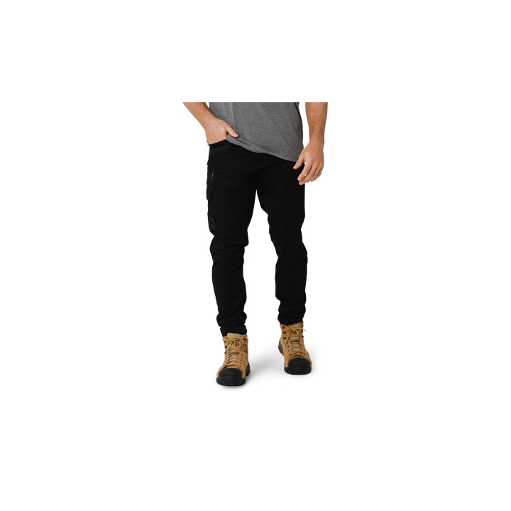 Caterpillar Elite Operator - Mens Work Pants - Black - NZ (652OQPBXJ)